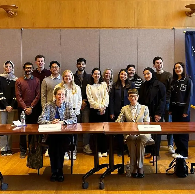 GU-Q students witness global shifts firsthand through immersive learning in Washington, DC