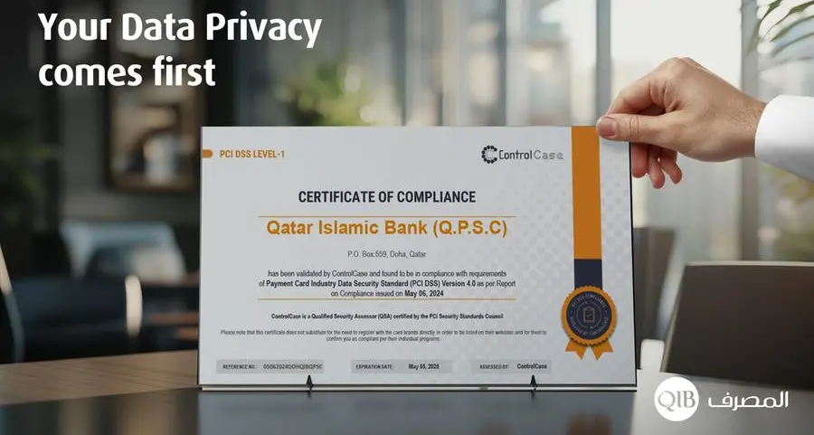 QIB achieves PCI DSS certification, setting a benchmark in cybersecurity