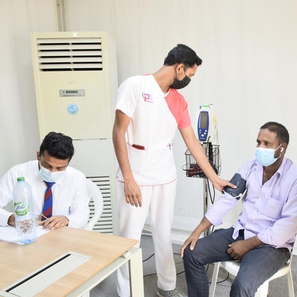 Cooling center serves more than 20,000 industrial workers in Musaffah