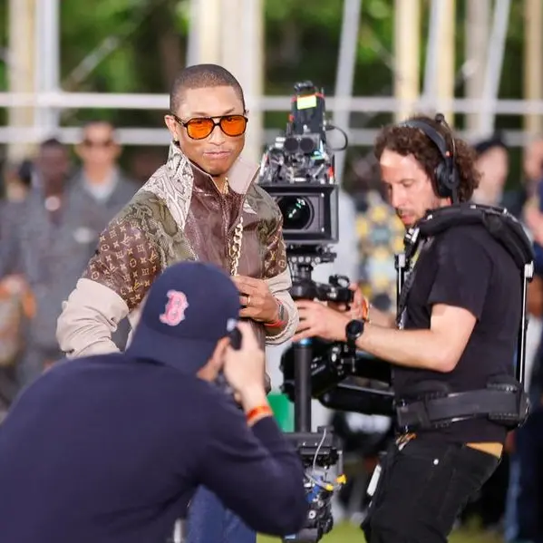 Pharrell Williams kicks off Paris Fashion Week with Louis Vuitton show at UNESCO