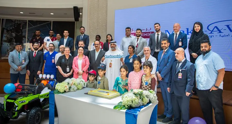 Make-A-Wish United Arab Emirates grants the wishes of two kids at Burjeel Medical City