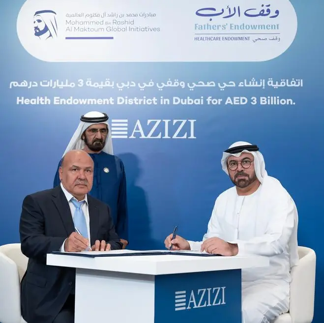 Azizi Developments’ Founder and Chairman Mr. Mirwais Azizi donates AED 3bln to the Fathers’ Endowment campaign