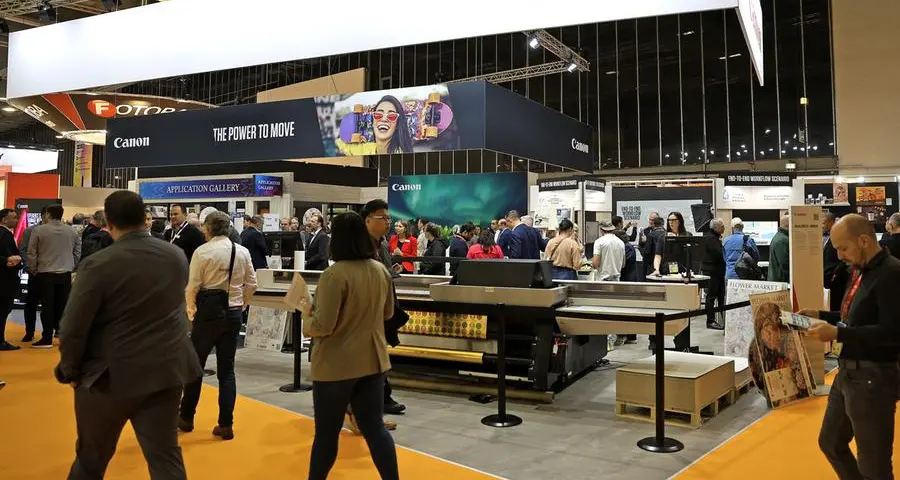 Canon Middle East achieves outstanding success with latest large format innovations at FESPA 2025