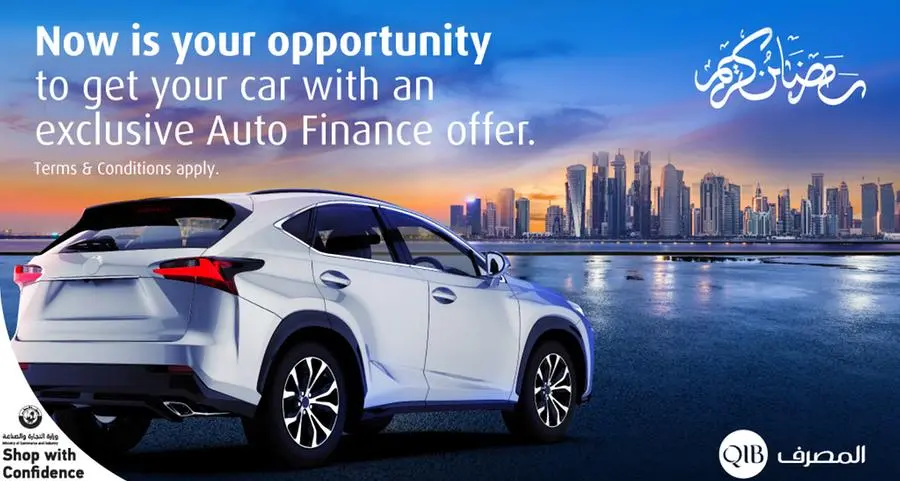 QiB launches exclusive auto finance offer during ramadan