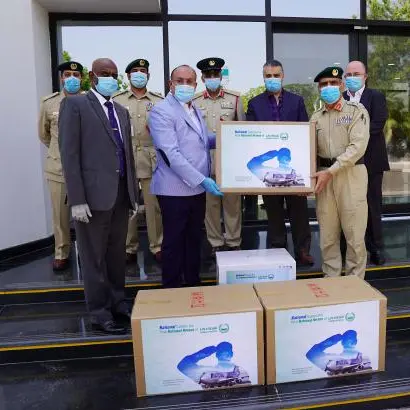 National Air Cargo salutes Dubai Police personnel and donates 100,000 masks and gloves