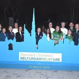 Standard Chartered UAE participates in first-ever global running event along the Belt and Road