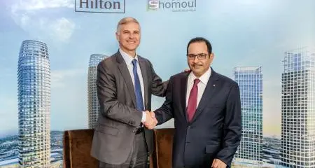 Partnership signed between Hilton and Shomoul Company to develop and operate four landmark hotels at The Avenues - Riyadh