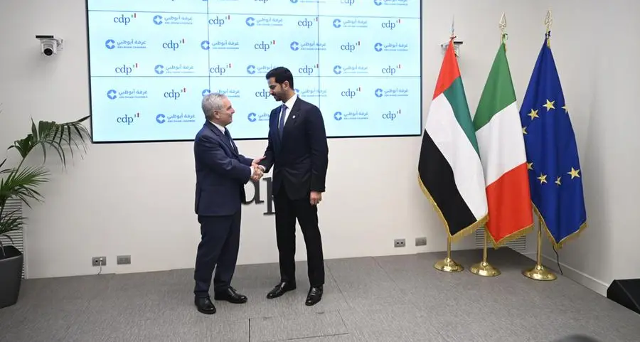 Abu Dhabi Chamber signs MOU with Italy’s National Promotional Institution to support the private sector