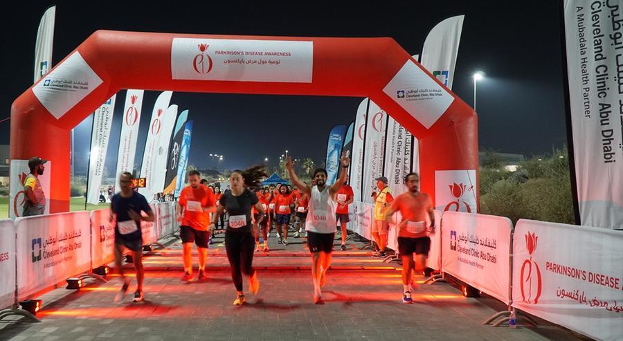 Close to 500 come together to raise awareness for Parkinson’s disease at Cleveland Clinic Abu Dhabi’s Ramadan Night Run