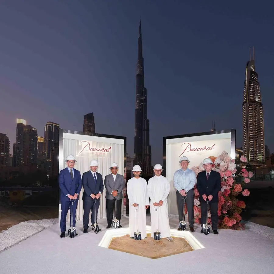 Shamal Holding breaks ground on exclusive Baccarat Hotel and Residences Dubai