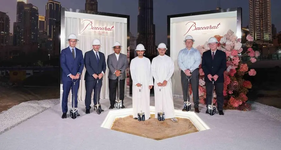 Shamal Holding breaks ground on exclusive Baccarat Hotel and Residences Dubai