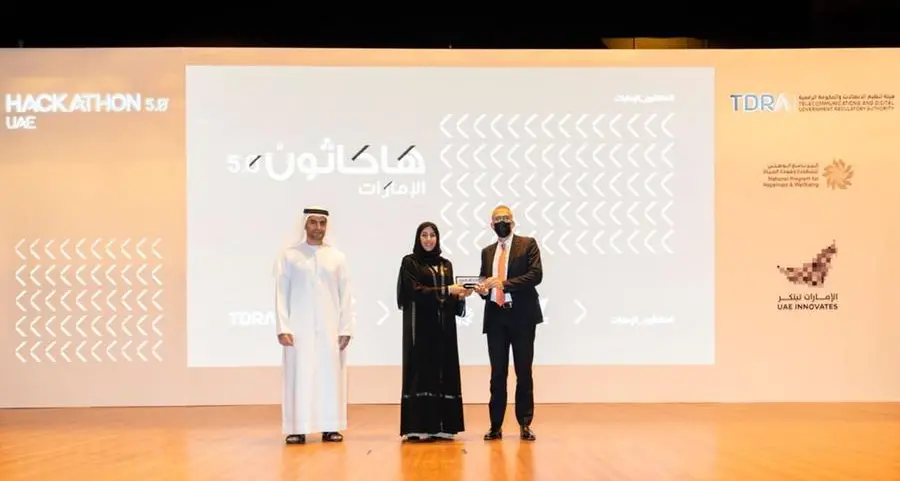 SAS honored by the UAE leadership at the Hackathon 5.0