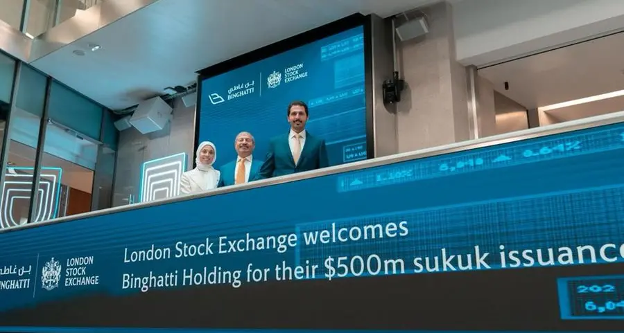 Binghatti Holding’s $500mln benchmark sukuk begins trading on the London Stock Exchange