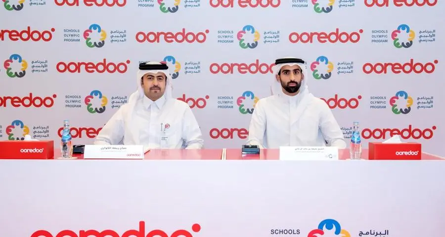 Ooredoo the official telecommunications partner of the School Olympic Program