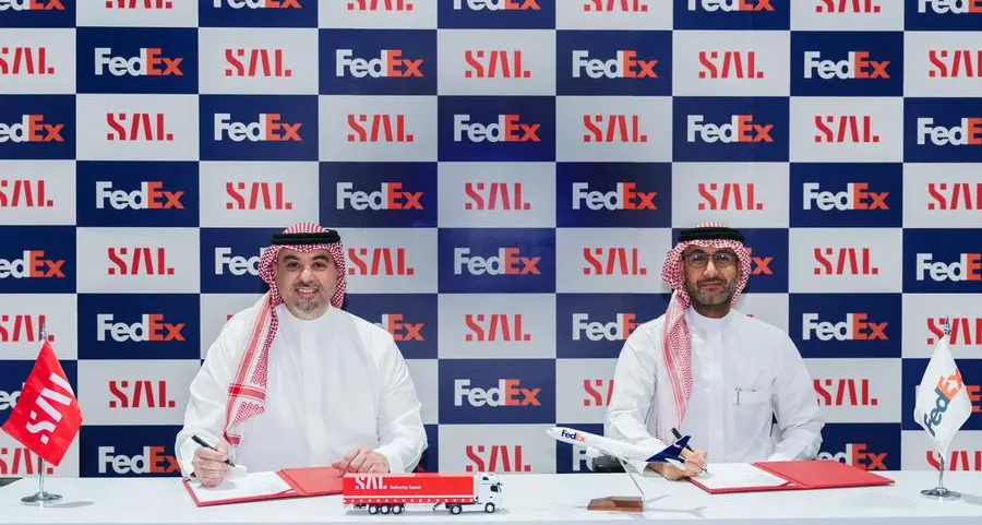 “SAL” and “FedEx” sign an agreement to enhance ground handling services for express shipments in the Kingdom