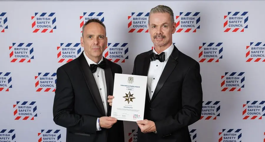 Dubai Duty Free receives Two British Safety Council International Safety Awards honoured with distinction for the third time