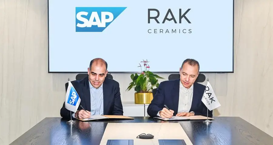 RAK Ceramics selects SAP to drive cloud-based digital transformation and prepare for AI adoption