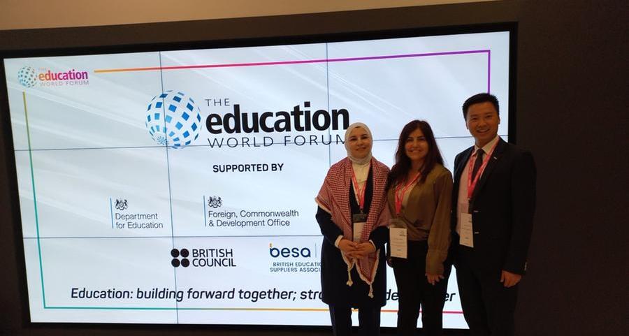 مندوبون عن وزارة التربية والتعليم في الأردن يشاركون في المنتدى العالمي للتعليم في المملكة المتحدة