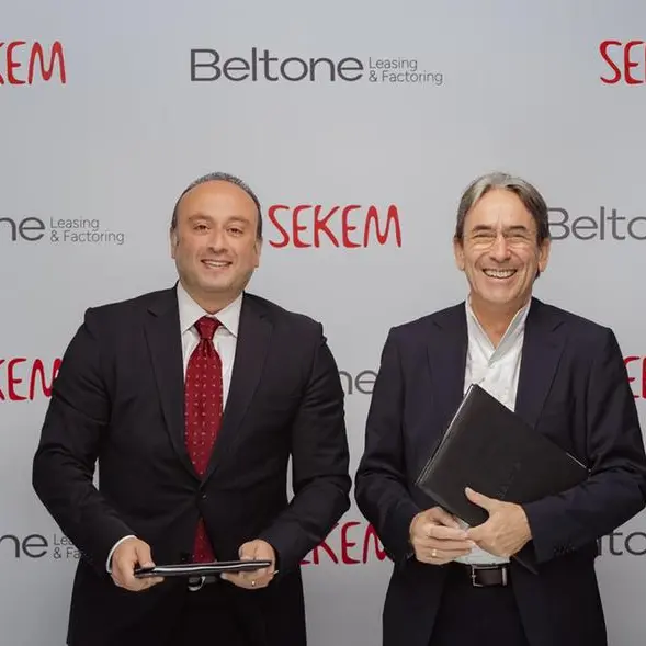 Beltone Leasing and Factoring, signed a sale and leaseback agreement with SEKEM Group worth EGP350mln