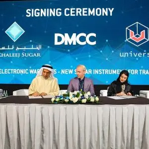 DMCC signs strategic membership agreement with Al Khaleej sugar and Universa to boost sugar trade through Dubai