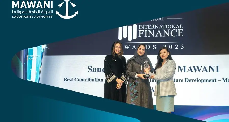 Mawani confirms its international leadership with the Best Contributor to Economic Infrastructure Development award