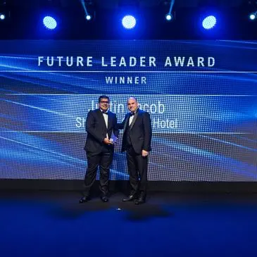 Justin Jacob, Revenue Director of Sheraton Oman, awarded Future Leader of the Year by Hotelier Middle East