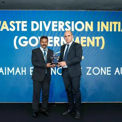 RAKEZ wins silver award for Best Waste Diversion Initiative at Middle East Waste & Recycling Awards 2025