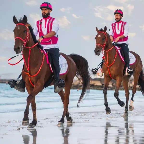 Pink Caravan Ride breaks stereotypes with more male equestrians raising awareness across the country