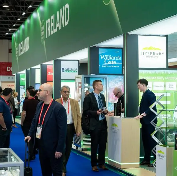 Irish food and drink exports to the Middle East reports an all-time high valued at AED 1.4bln