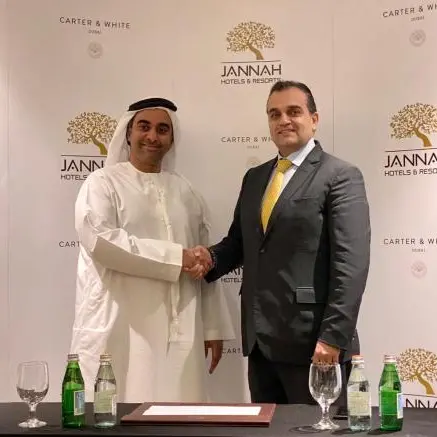 Jannah Hotels & Resorts enters into a strategic supply partnership with Carter & White