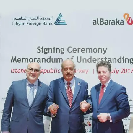 Bahrain's Al Baraka Banking Group and the Libyan Foreign Bank sign a memorandum of understanding to enhance their banking relations in all fields