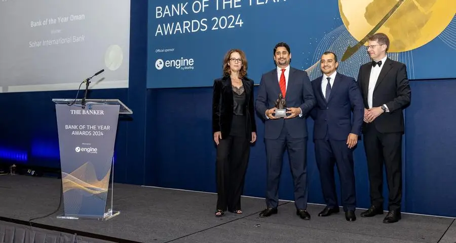 Sohar International wins ‘Bank of the Year 2024 - Oman’ by the Banker Magazine