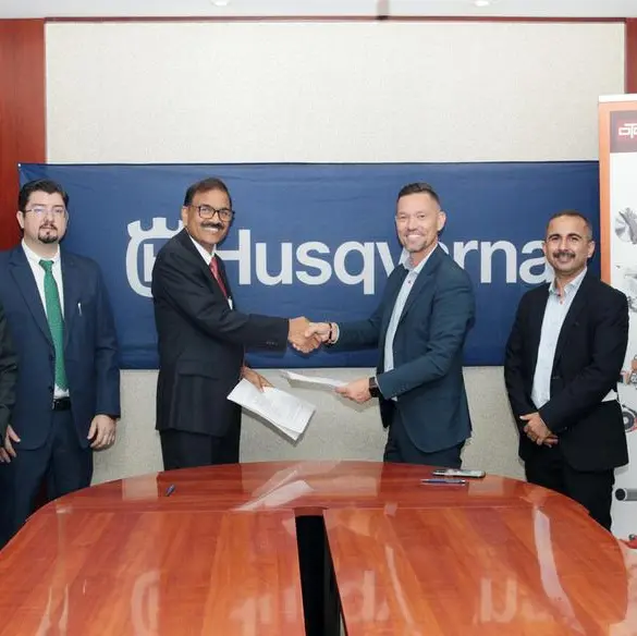 Husqvarna Construction signs agreement with Oriental Trading Company