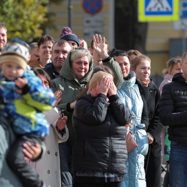Thousands of mobilised Russians sent home, unfit for military duty