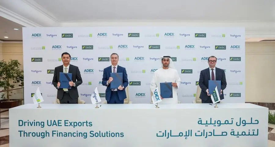 Abu Dhabi Exports Office signs $235mln syndicated loan agreement to boost UAE trade with Trafigura