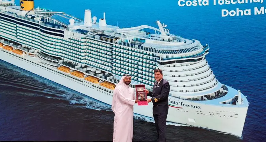 وصول الباخرة السياحية الإيطالية \"كوستا توسكانا\" إلى ميناء الدوحة في زيارتها الأولى لقطر