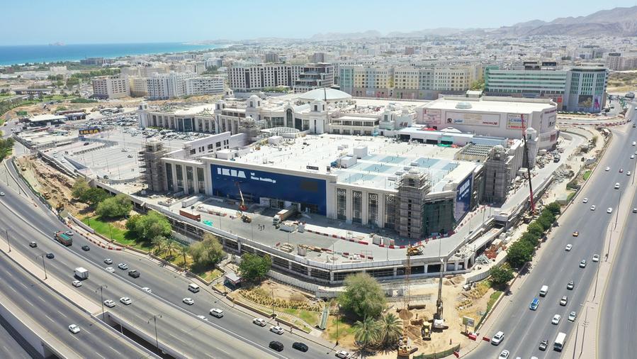 Oman Avenues Mall expansion nearing completion