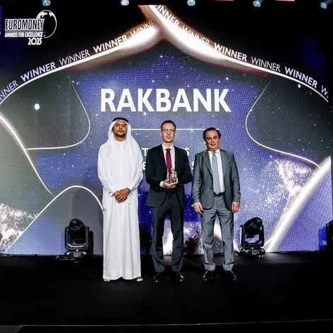 RAKBANK wins Euromoney’s prestigious award for UAE’s Best Bank for SMEs