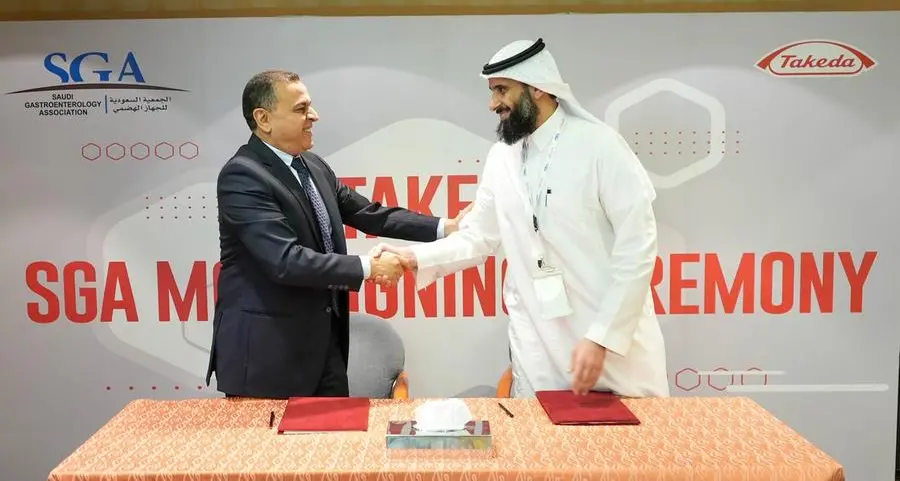 Takeda and Saudi Gastroenterology Association to advance patient care within inflammatory bowel disease