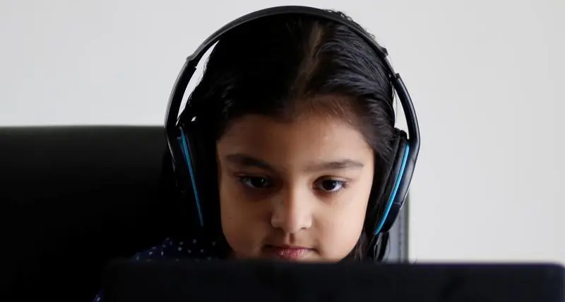 As children in U.S. study online, apps watch their every move