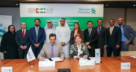 Etihad Credit Insurance partners with Standard Chartered Bank to boost ease of access to funding for UAE businesses