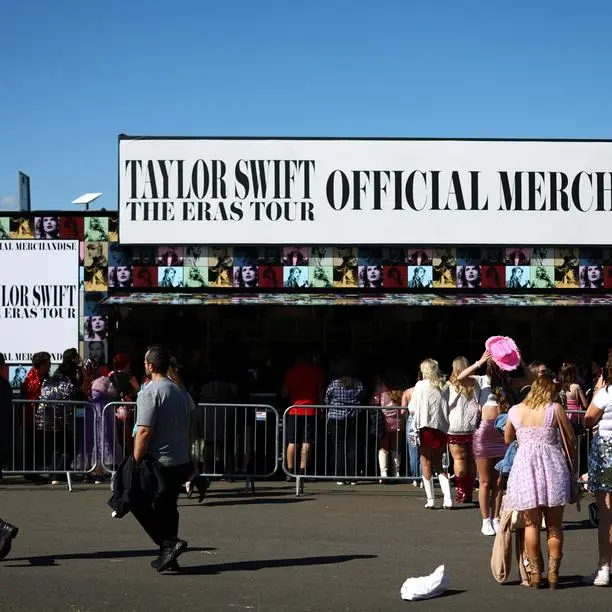 Taylor Swift fans welcomed to London with Eras-inspired Tube map