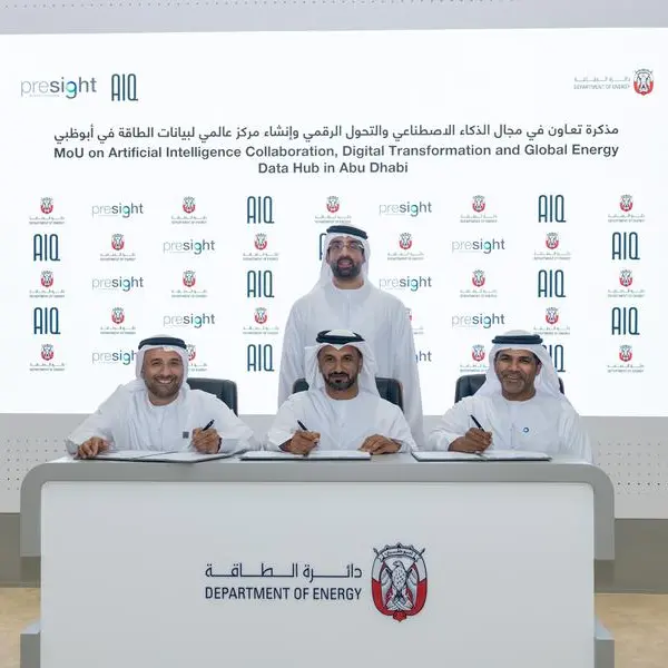 Abu Dhabi Department of Energy signs strategic cooperation agreement with Presight and AIQ