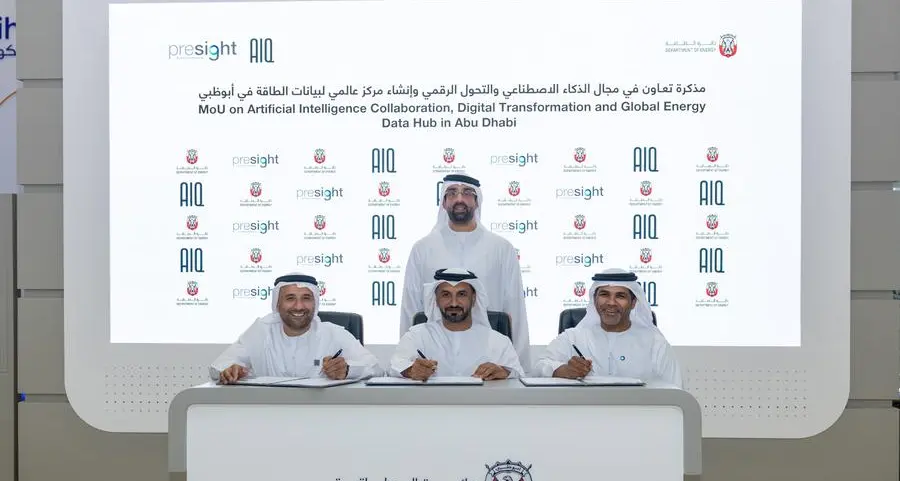Abu Dhabi Department of Energy signs strategic cooperation agreement with Presight and AIQ
