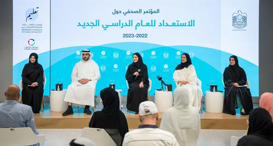 Sara Al Amiri emphasizes the continuous work to develop the future learning ecosystem