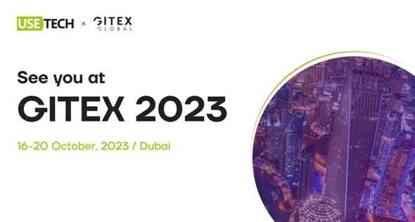 Usetech is a bronze sponsor of GITEX 2023, the largest technology event in Dubai