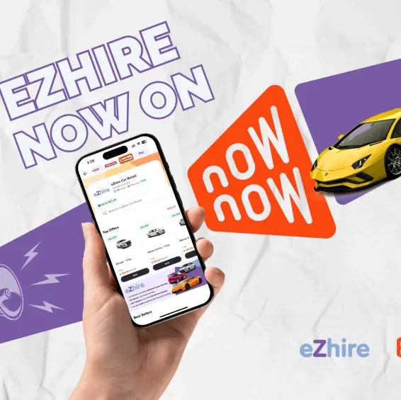 EZhire now live on noon’s NowNow app: On-demand car rentals delivered in 90 minutes
