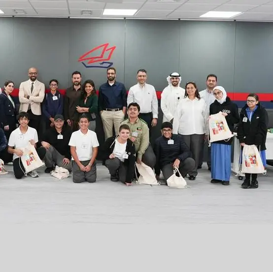 Gulf Bank hosts students from the Center for Child Evaluation and Teaching