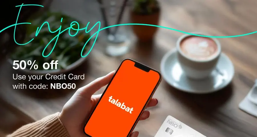 NBO celebrates National Day with 50% discount on talabat for credit card cardholders