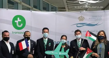 Queen Alia International Airport welcomes first direct Transavia France fght from Paris Orly Airport